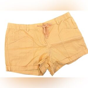 New York & Company Orange Cargo Shorts